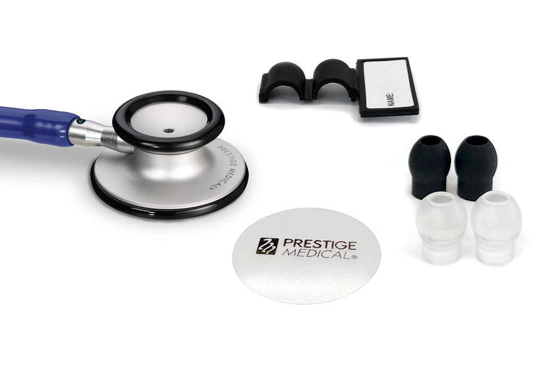 Prestige Medical Clinical Lite™ Stethoscope, Rainbow & Stealth/Black Rainbow & Stealth / Black Adult