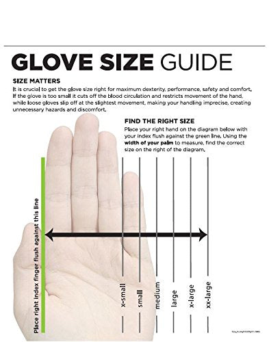 SHOWA 7066 Palm Coated Nitrile General Purpose Work Glove with Cotton Jersey Liner, Rough Grip, Large (12 Pair)