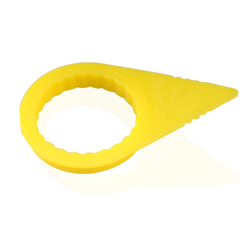 Wheel Check Loose Wheel Nut Indicator for 32 33 34MM Nuts Replace High Visibility Yellow HYB32 Nut Indicator, PU Material - 50PCS