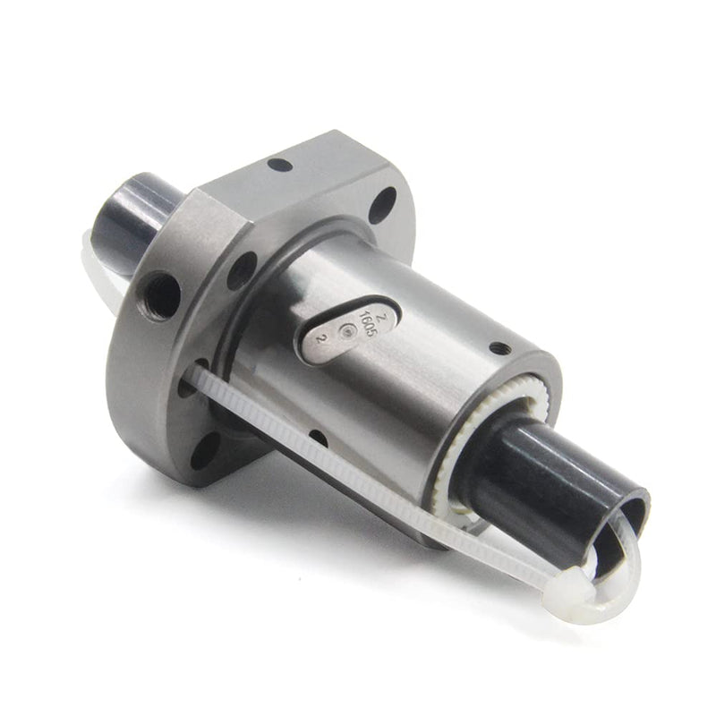 Zeberoxyz 1PCS SFU1605 Ballscrew Nut Diameter 16mm 5mm Pitch Ball Screw Single nut for 1605 nut housing Bracket CNC Carving Machine Parts