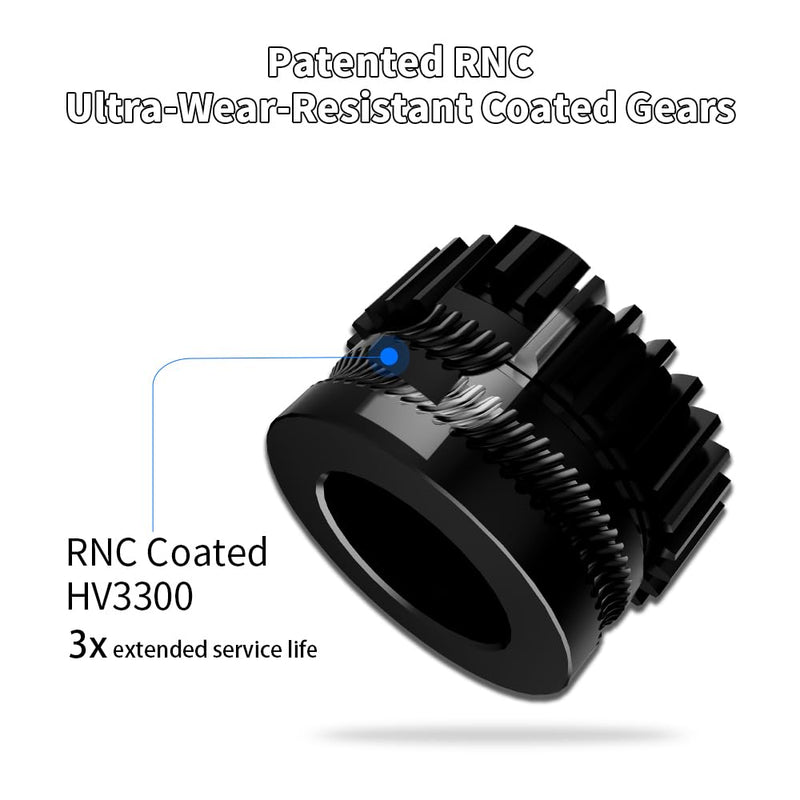 Upgraded DXC Extruder for Creality K1/K1C/K1 Max/K1 SE 3D Printer with Smart Filament Break Detection, Support Smooth & Stable Feeding, 60% Filament Wear Rate Reducing K1 Series DXC Extruder