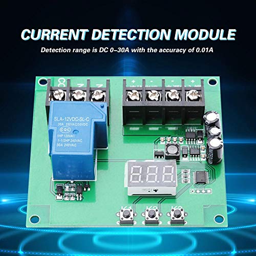 7-30V 0-30A DC Current Detection Sensing Module Current Transformer Sensor Current Tester Indicator Overcurrent Relay Module - NewNest Australia