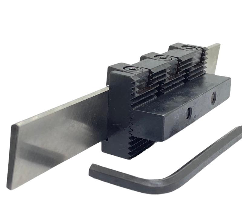 Lathe Adjustable Type Parting Cut Off Tool Holder 10mm Shank With 3/4" HSS Blade | Metal Lathe machine | T Type Cut Off Quality | Steel Tool - Hardened and Precisely Ground BPH-0051