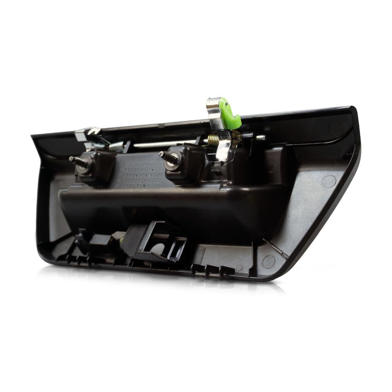 KarParts360 for Ford F-150 Tailgate Handle 2015 2016 2017 | Power Locking | w/Camera Hole | Textured Black Bezel w/Chrome Lever | Plastic | FL3Z9943400AA