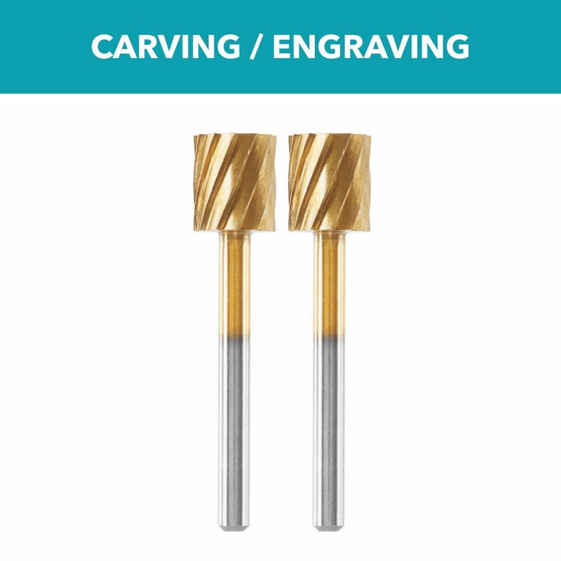 Dremel Max Life 115HP 5/16" (7.9mm) High Performance Rotary Carving Bit, 2-Pack 5/16"