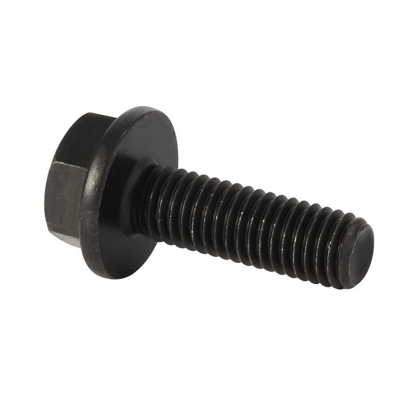M8 x 20mm Flanged Hex Head Bolts Flange Hexagon Screws, Full Thread, Alloy Steel, Black Oxide Finish, Quantity 20 M8-1.25 x 20mm (20 PCS)