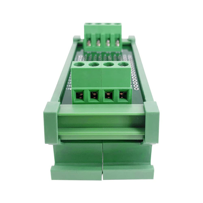 Prototype 72×30mm PCB Board with DIN Rail Mounting Carrier Housing Compatible with Arduino Kit for DIY Project Test Circuit PCB72×30mm