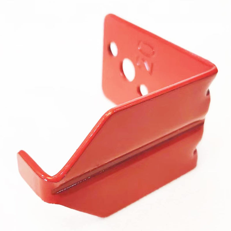 QMARK 4 Pack of Fire Extinguisher Bracket, Wall Mount Hook, Fire Extinguisher Mount up to 20 lbs, Hanger for Universal Extinguishers (Tl)