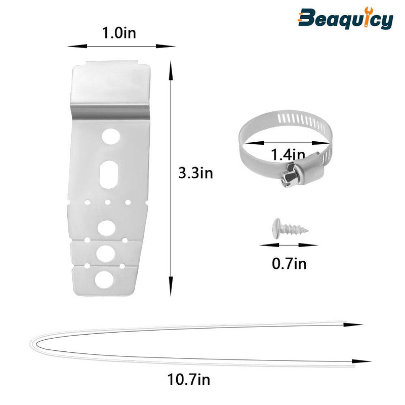 Undercounter Dishwasher Mounting Bracket Kit - 5001DD4001A 2 Packs dishwasher bracket Replacement for LG Samsung GE Whirlpool ld-6100tb1, ldf6810bb, ldf6810bb001, ldf6810ww,ldf7810st-01,ldf9932st etc.