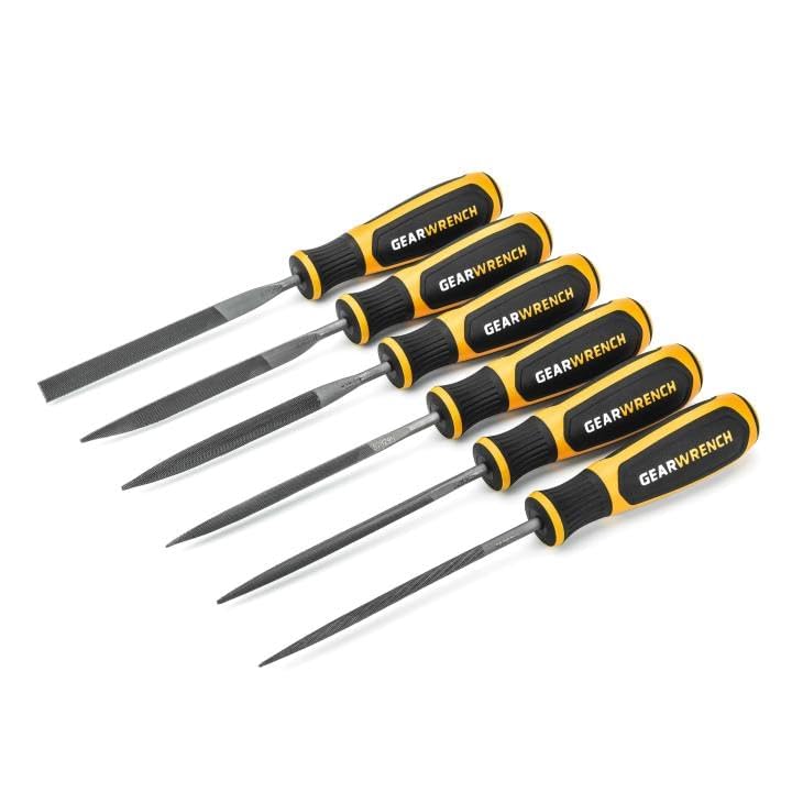 GEARWRENCH 6 Pc. 4" Mini File Set - 82821H 6 Pc. Mini Set New Version