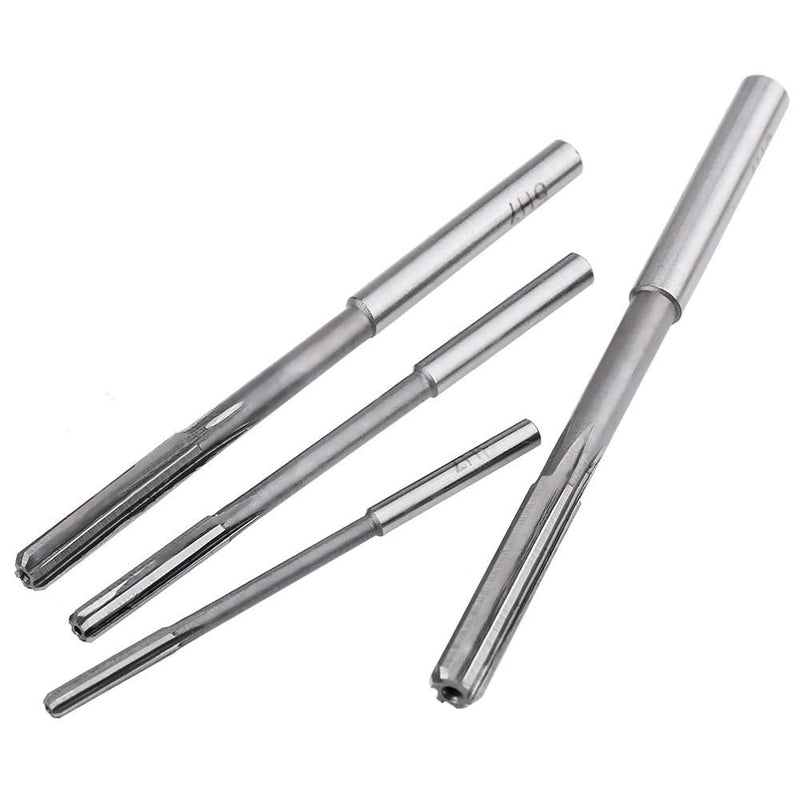 Metric Reamer Set HSS Straight Shank 10Pcs 3-12mm