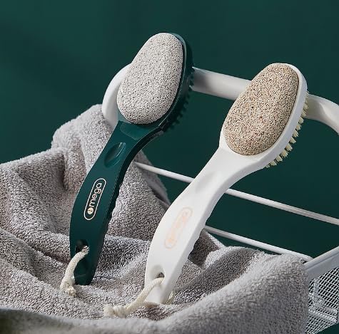 AT Product Pumice Stone Heel Exfoliating Foot Sole Exfoliating Heel File Heel Corneum Heel Care (White) - NewNest Australia