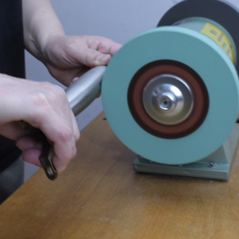 Elastic Polyurethane Buffing Wheels 8 Inch 2000 Grit. Silicon Carbide Abrasive.For Bench Grinding Wheel Polishing Machine. Mirror Polished Stainless Steel, Copper etc. 5/8 Inch Arbor