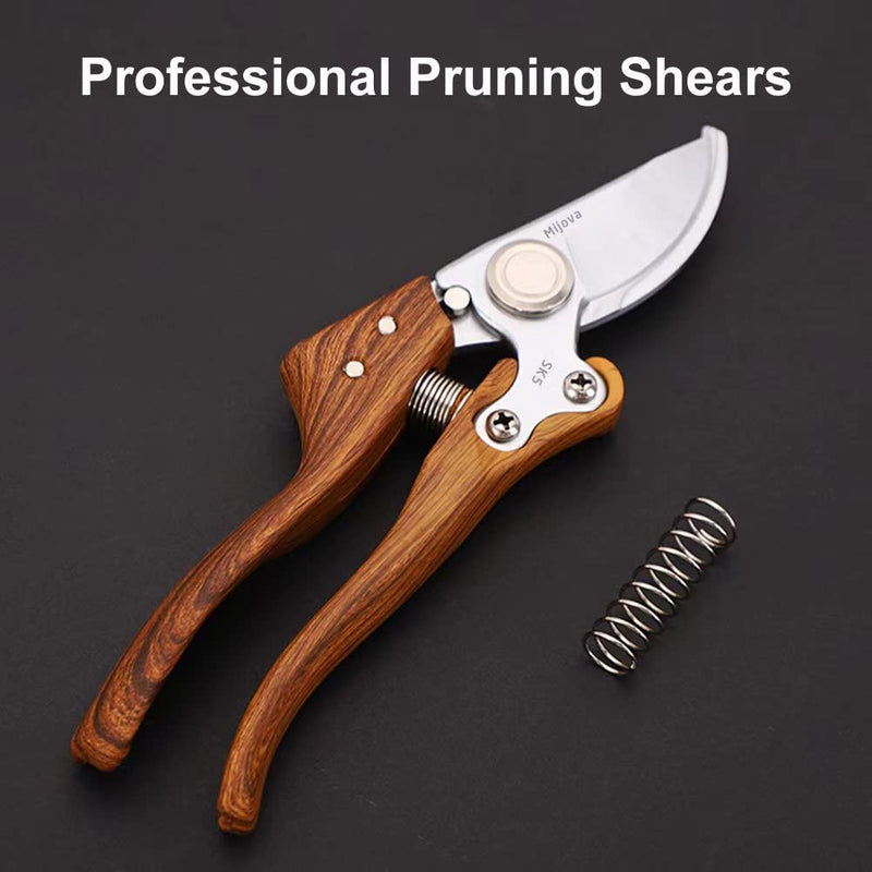 Garden Pruning Shears | Heavy Duty, Sharp Scissors, Clippers, Garden Tools