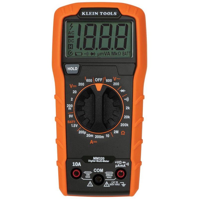 Klein Tools 69355 Digital Multimeter Premium Electrical Test Kit with Non-Contact Voltage Tester, Receptacle Tester, Test Leads Premium Tester 3-Piece Kit