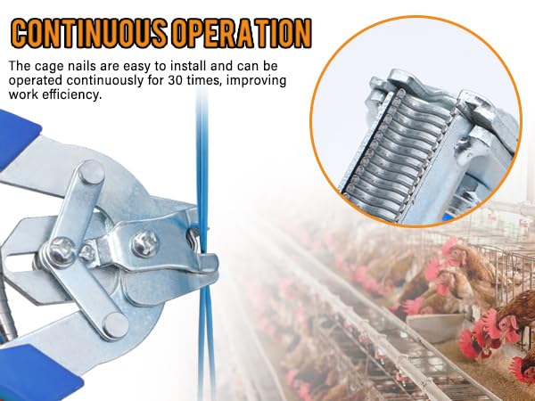 1800Pcs Type M Nail Ring, Wire Cage Clips, Galvanized Steel M Clips Hog Ring Nail Fence Fastener for Fencing, Animal Cages, Car Cushions, Upholstery ﻿ (M Nail Rings) M Nail Rings
