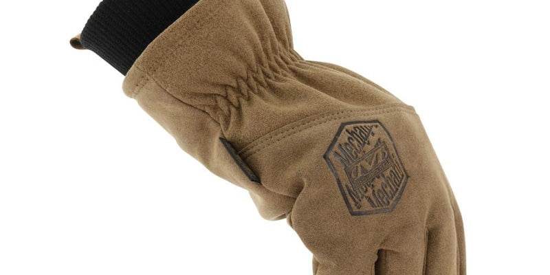 Mechanix Wear ColdWork Insulated Driver - Insulated Leather Gloves for Winter Work - Water-Resistant - Secure Fit - Touchscreen-Capable - Durable - Medium - Brown