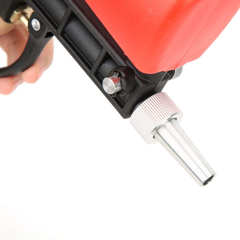 Mini Air Sand Blaster Portable Sandblaster Handheld Gun, Gravity Feed with 1/4in Air Inlet