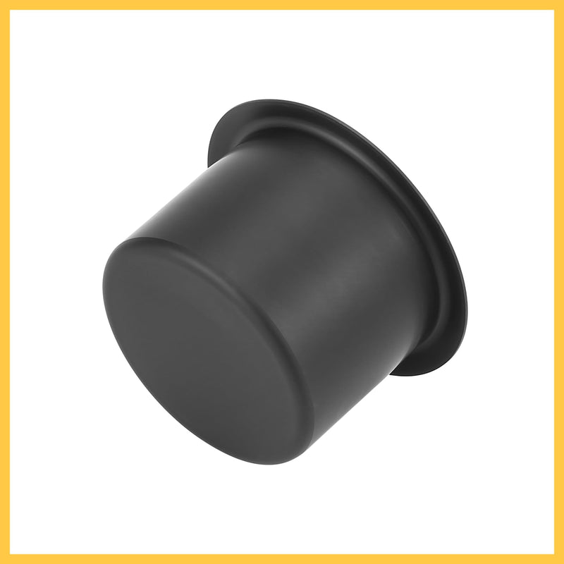 2pcs Aluminum Alloy Bottle Cup Drink Holder Insert Replacement Black for Marine Boats RVs Auto Replacement Parts