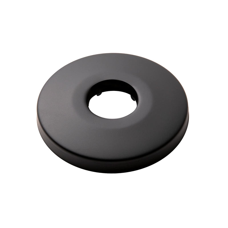 OFFO Shower Arm Flange 2.5 inches in Outer Diameter Replacement Shower Head Arm Escutcheon Plate Suitable for Most Brands Shower Head Arms, Matte Black 2.5-inch