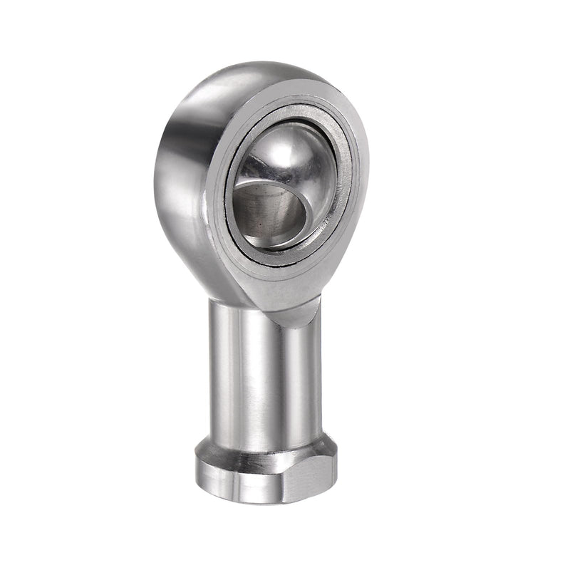 uxcell SSI10T/K 10mm Rod End Bearing M10x1.25 Female Right Hand Thread, Stainless Steel Rod End Joints with Jam Nut