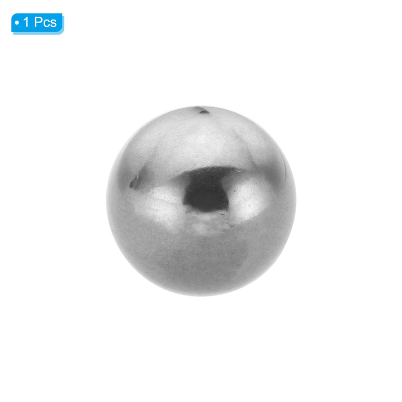 PATIKIL M8x30mm Ball Nuts Knob, 1 Pcs Female Thread 304 Stainless Steel Round Blind Hole Screw Cap Cover for Lighting Machinery DIY Decoration, Silver