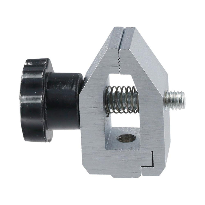 Push-Pull Force Fixture SJJ-01 Flexible 500N Stainless Steel Jaw Clamp High Hardness Silver Thrust Tension Meter Clamp for Tensile Force Tester