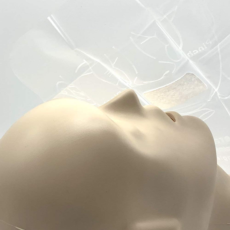 WNL Products WL3150IW CPR Practi-Shield Manikin Training Protectors Individually Wrapped - 50 Shields