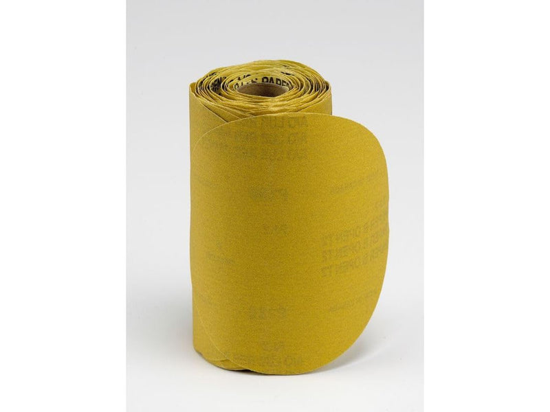 Norton 662611-83817 Gold Reserve 6" P120B PSA Disc Roll, (100 Discs/Roll)