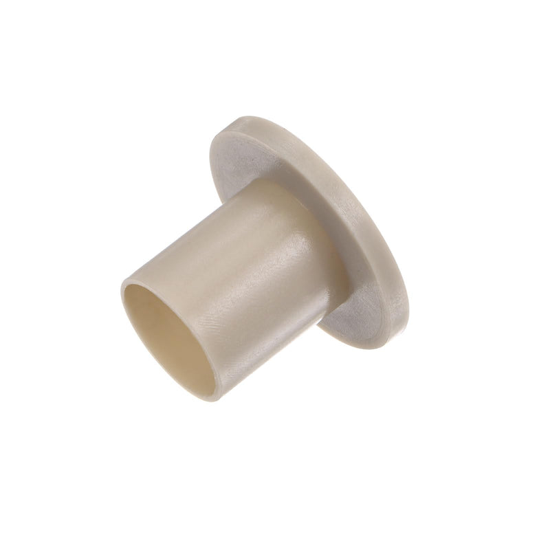 4pcs Nylon Flanged Sleeve Bearings [16mm Bore x 18mm OD x 23mm Length] Nylon Plastic Bushings for Shaft, Grey 16mm x 18mm x 23mm 4