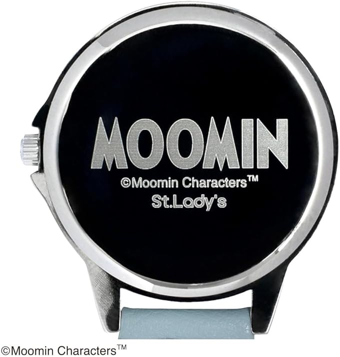 Moomin ST-TSM0011 Watch with Carabiner (Luminous Hand) Sax Blue - NewNest Australia