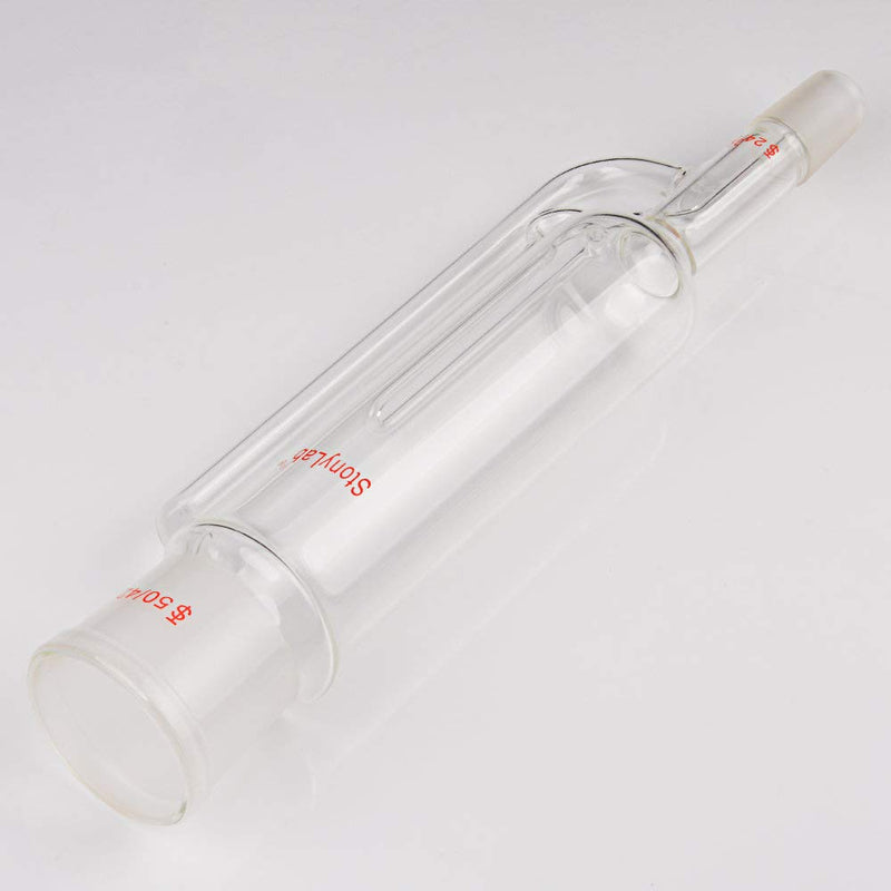 stonylab Borosilicate Glass Soxhlet Extractor,50/42 Top Joint 24/29 Bottom Joint, Commonly Used in Laboratory Extraction