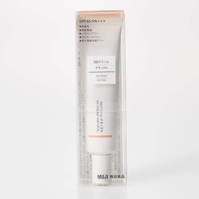 MUJI 02124588 BB Cream, Natural, SPF40, PA+++, 1.1 oz (30 g) - NewNest Australia