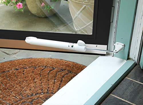 Touch 'n Hold Smooth - Heavy Duty Door Closer System (White) White