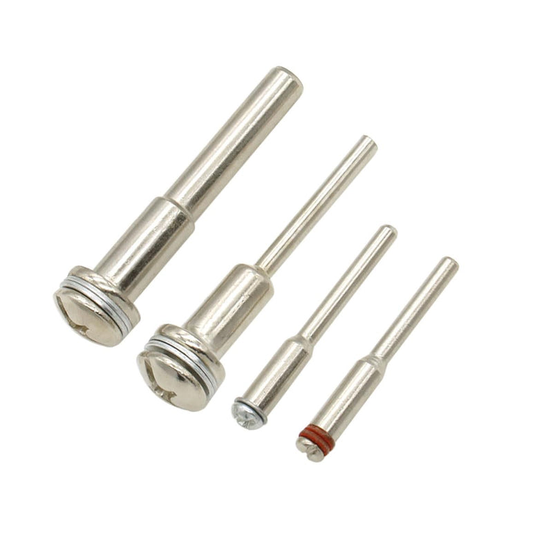 26PCS Cut-Off Wheel Screw Mandrel Set, 2mm/3mm/6mm Screw Mandrel for Rotary Tools (1/8 Shank, 1/4 Shank)