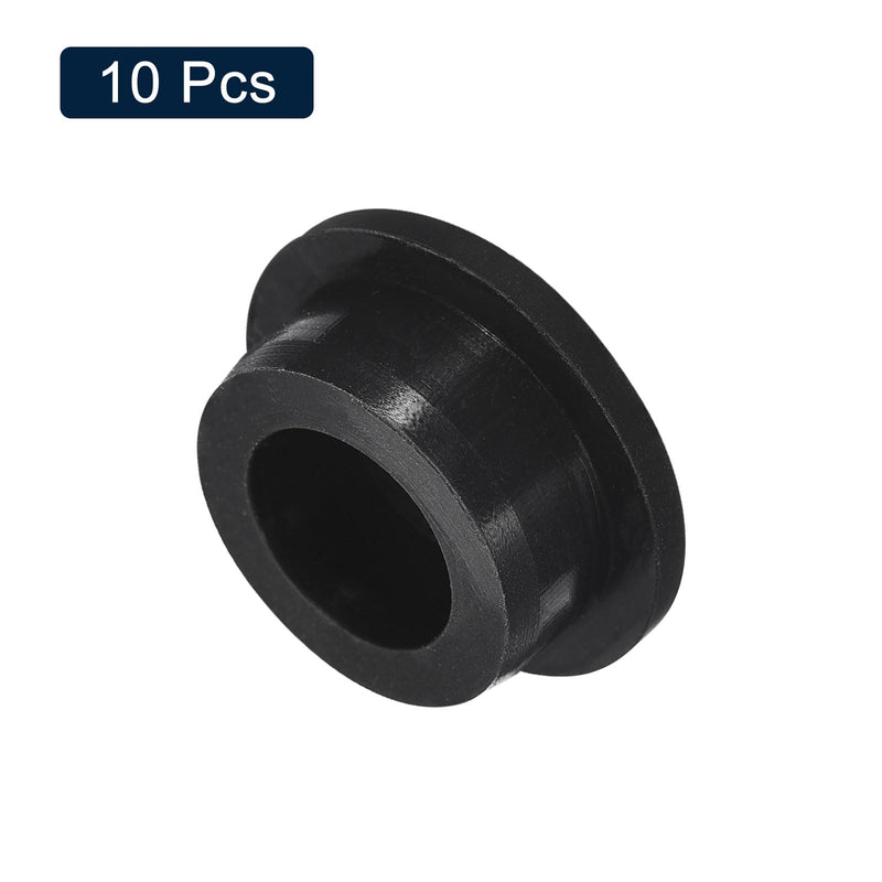 uxcell 10 Pcs Black Plug Holes, Waterproof Rubber Button Plug for 27mm / 1.06" Hole