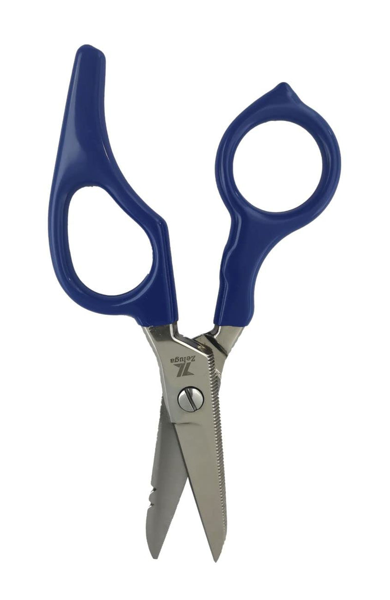 12-229 5in. Heavy Duty Stainless Steel Electrician's Scissor with Ergonomic Handle Classic with Ergonomic Handle