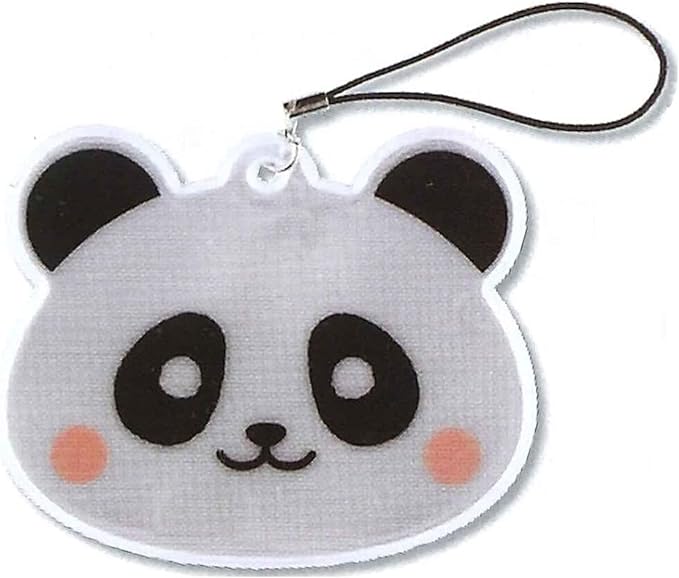 Reflective Big Animal Reflector Key Chain Cute 6 Kinds School Children Toddler (Kuma) - NewNest Australia