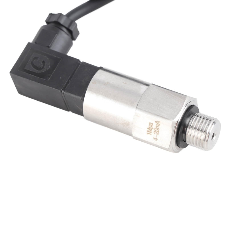 Silicon Pressure Transmitter G1/4" Sensor for Water Gas Oil with 4-20mA Output (0-1MPA)