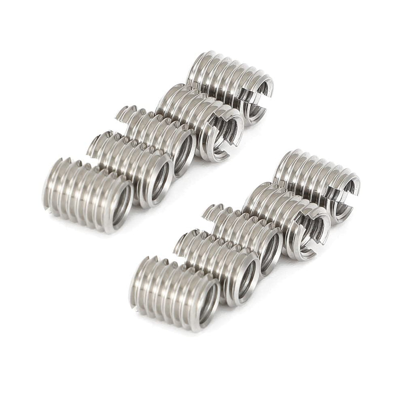 10PCS Thread ADAPTERS M8 8MM Male to M6 6MM Female Threaded Reducers Stainless Steel Fastener Accessory M8 to M6