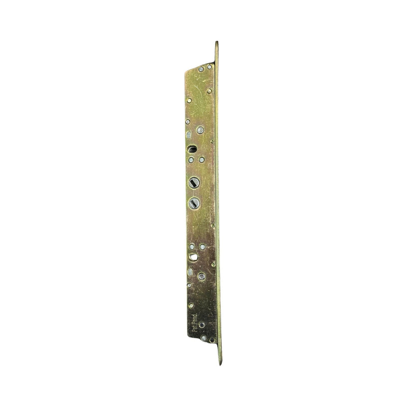 Alloy Steel Two Point Mortise Lock with Face Plate 11.75" (with NO Anti-Slam Pin) for Sliding Glass Doors | Door Hardware Locking Mechanism