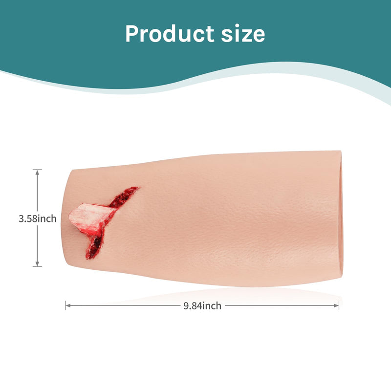 Open Fracture Simulator, Wound Packing Trainer for Medical Education, Trauma Trainer