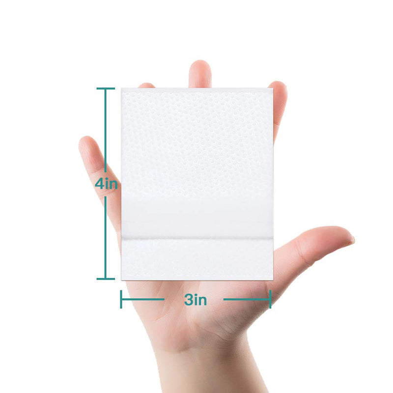 Dimora Silicone Wound Contact Layer, Non-adhering Dressing, Transparent Wound Dressing Pads, 3in x 4in (7.5cm x 10cm), 10 pcs 10 Count (Pack of 1)