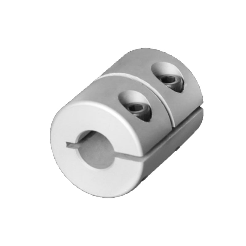 Rigid Couplings 6mm to 8mm Bore, Shaft Coupling 25mm Length 20mm Diameter, Coupler Aluminum Alloy Joint Motor for 3D Printer CNC Machine DIY Encoder bore 6mm to 8mm 1