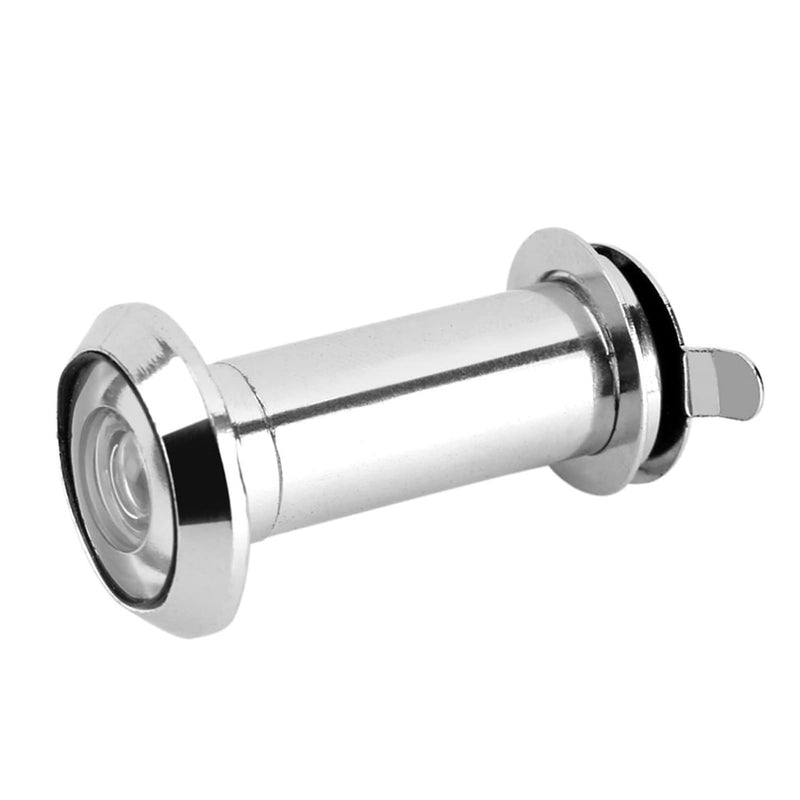 Plplaaoo Door Peephole with 220 Degree Wide Viewing Angle – One-Way Door Peephole with Reverse Privacy Cover | Fits for1.37-2.16inch Thick Doors | Zinc Alloy Security Peephole for Door