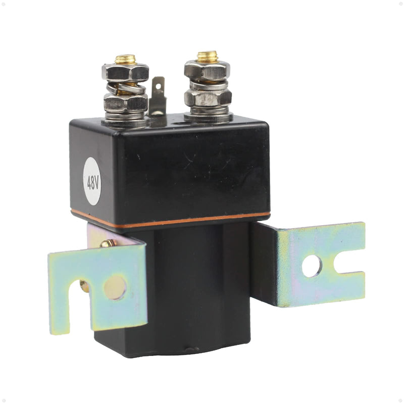 48V Golf Cart Solenoid with Resistor 4 Terminal Solenoid Coil Replacement for Club Car 95-Up DS and 2004-2008 Precedent Golf Carts 101908701 102774701 5722