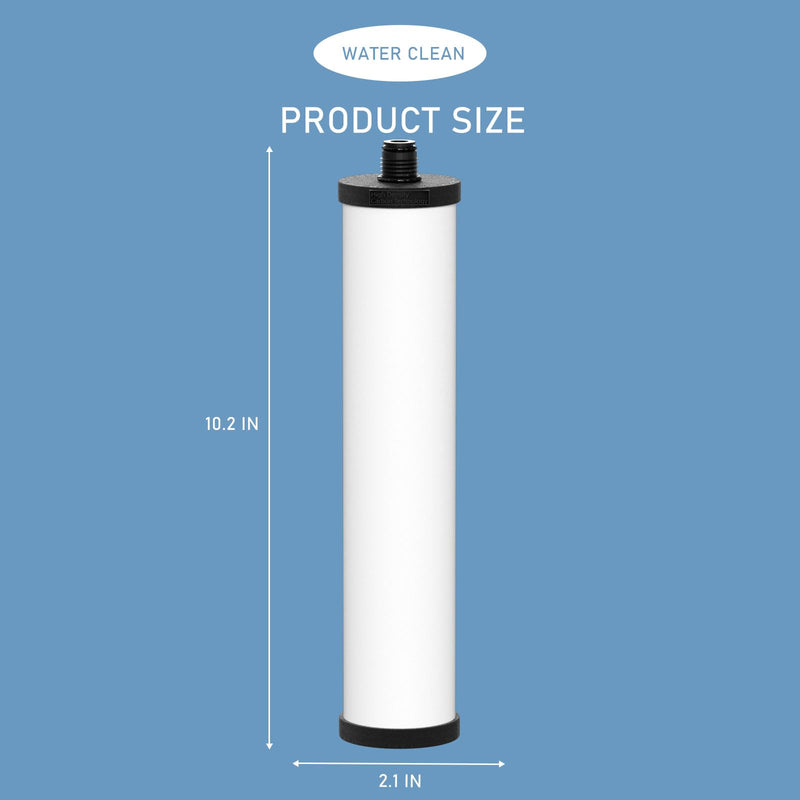 FRX02 W9223021 UltraCarb Ceramic Water Filter Candle, Compatible with Franke 02 FRX-02 FRX02 FR9455 and FRX-01 for Filterflow and Triflow Systems, 2 Pack
