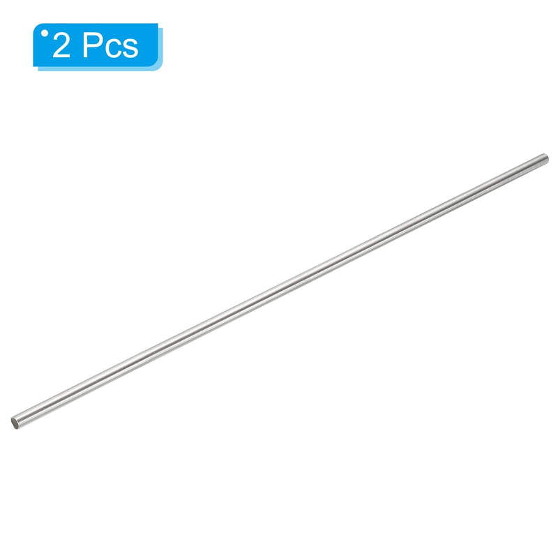 PATIKIL Thermowell Pipe Immersion Well 1/4" ID 9/32" OD 16" Stainless Steel 304 for Weldless Thermowell Brewing Thermometer 2pcs 16" 2