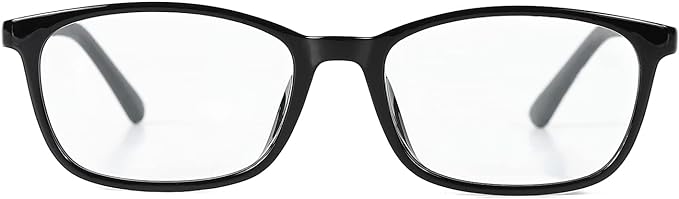 EVERNEVER AZ Label EVAZ-004C1-NS-L Glasses, Prescription Glasses, Prescription Glasses, Prescription Glasses, Myopia, Myopia, Astigmatism, Men's, Black (Regular to Slightly Larger Size), Black - NewNest Australia