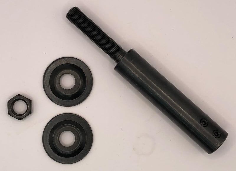 Long Shaft Arbor Extension 6-1/4" fits 1/2" Left Side Shaft Motor Arbor Threaded Shaft Adapter for Buffing Grinding Wheels/for Bench Grinder Qty 1